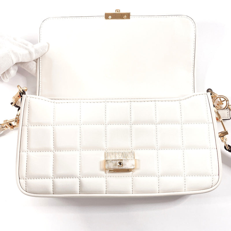 Michael Kors Handbag 30S1G2BL1U Studs 2WAY leather white Women Second hand