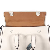 COACH Business bag C9875 sullivan portfolio brief 2WAY leather Ivory mens Second hand