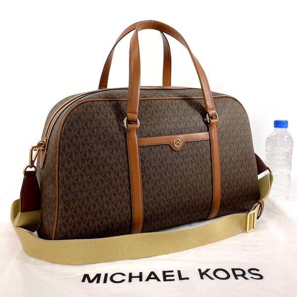 Michael Kors Boston bag 35S4GTFU4B 2WAY PVC/leather Brown unisex Second hand