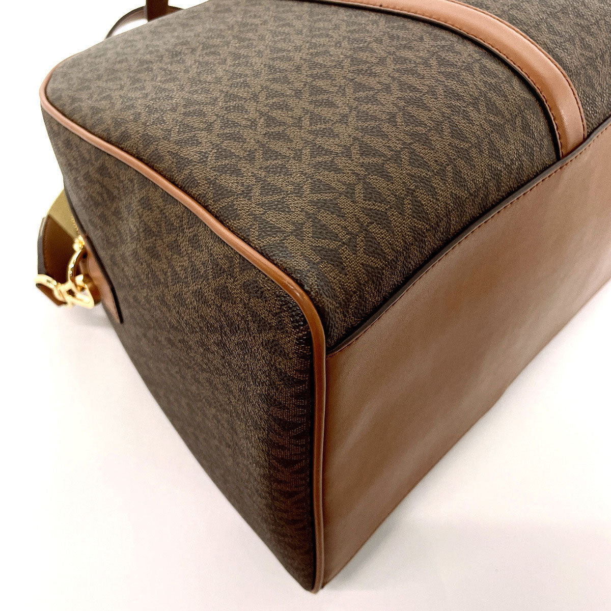Michael Kors Boston bag 35S4GTFU4B 2WAY PVC/leather Brown unisex