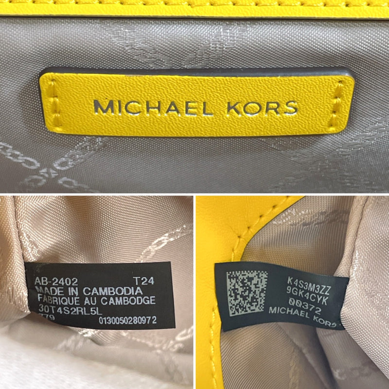 Michael Kors Shoulder Bag 30T4S2RL5L leather yellow Women New