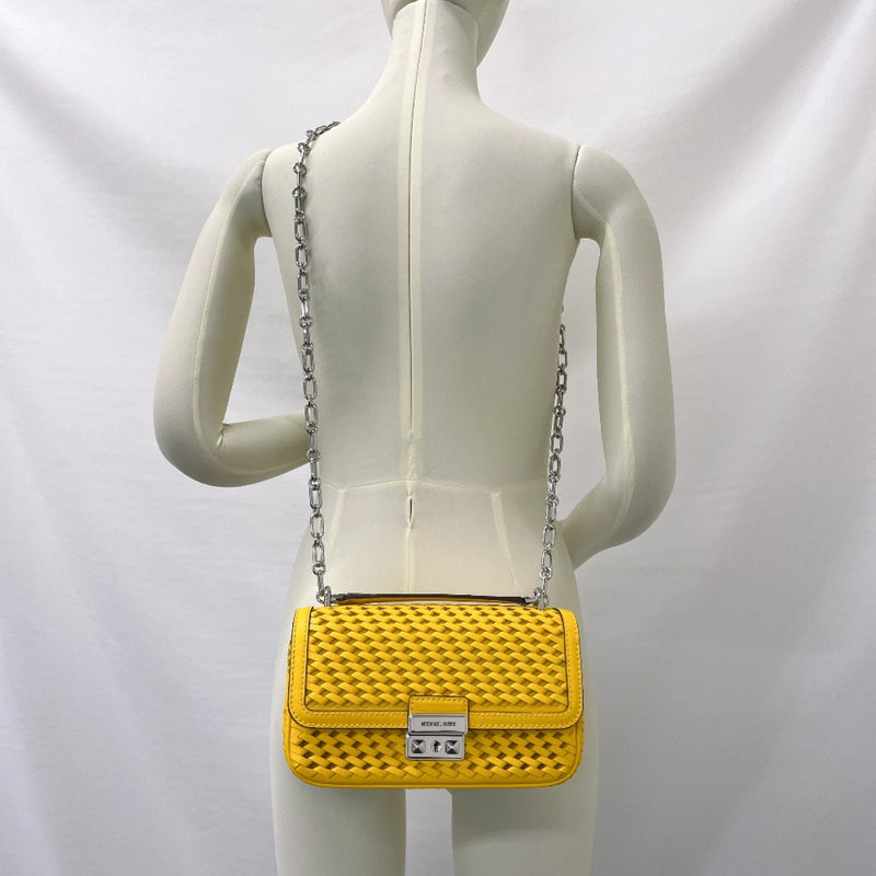 Michael Kors Shoulder Bag 30T4S2RL5L leather yellow Women New