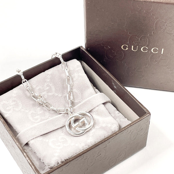 GUCCI bracelet Interlocking G Silver925 Silver unisex Second hand