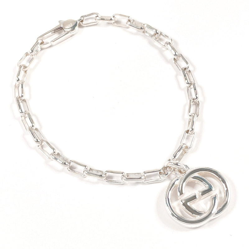GUCCI bracelet Interlocking G Silver925 Silver unisex Second hand