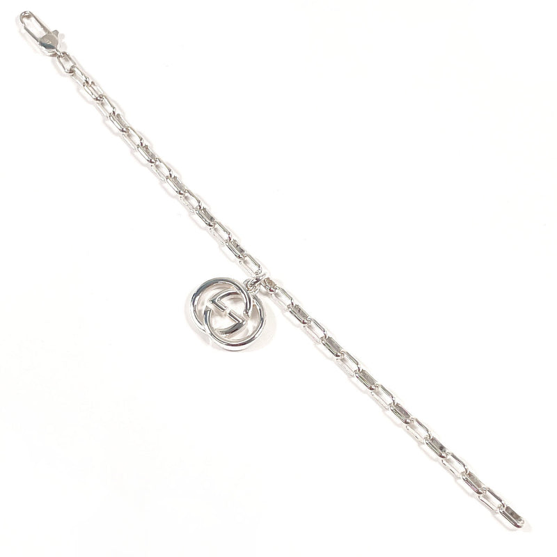 GUCCI bracelet Interlocking G Silver925 Silver unisex Second hand