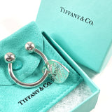 TIFFANY&Co. key ring heart tag key ring Return to Silver925 Silver Women Second hand