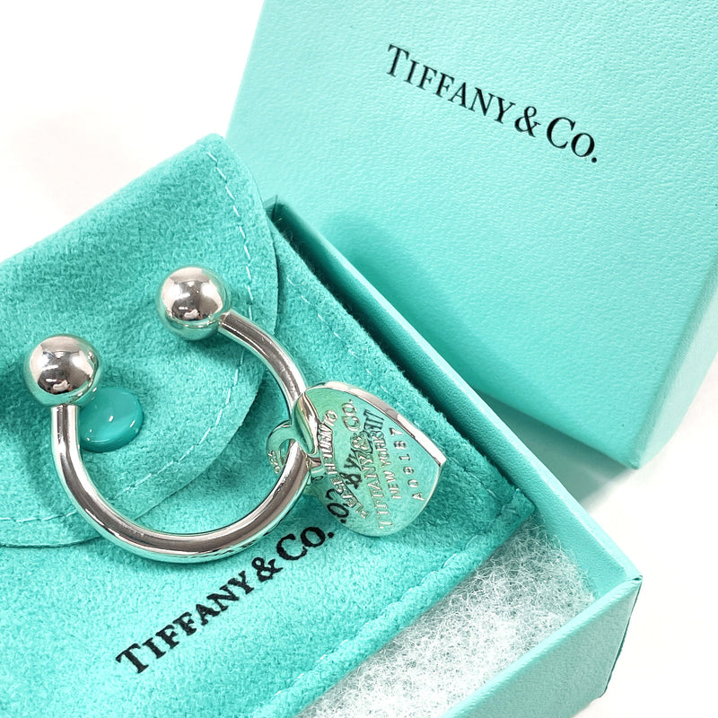 TIFFANY&Co. key ring heart tag key ring Return to Silver925 Silver Women Second hand