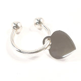 TIFFANY&Co. key ring heart tag key ring Return to Silver925 Silver Women Second hand