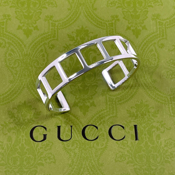 GUCCI Bangle Silver925 Silver Women Second hand