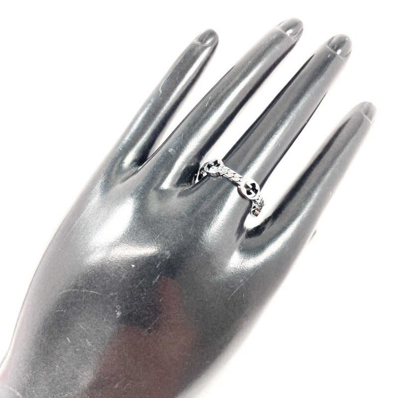 gucci knot ring 8号 GUCCI Sterling Silver Knot Ring 54 6.75 692892 | FASHIONPHILE