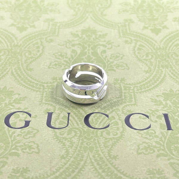 GUCCI Ring Knot infinity Silver925 #US 6 Silver Women Second hand