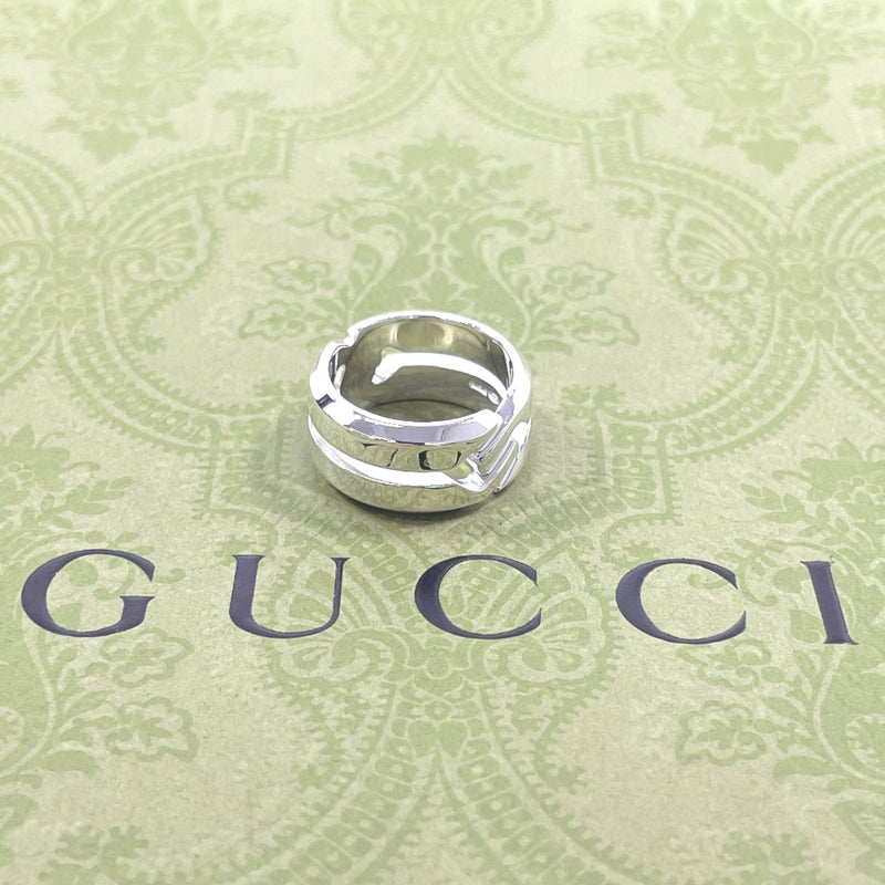 GUCCI Ring Knot infinity Silver925 #US 6 Silver Women Second hand