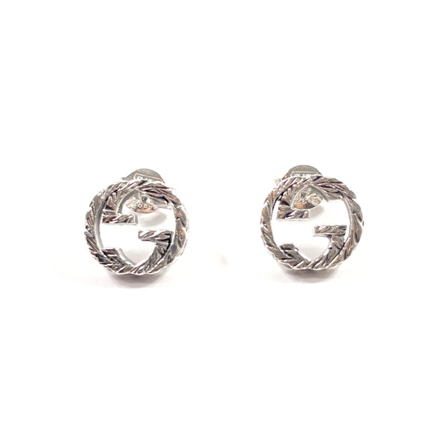 GUCCI earring 457109 J8400 0811 Interlocking G Silver925 Silver unisex Second hand