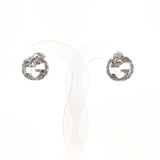 GUCCI earring 457109 J8400 0811 Interlocking G Silver925 Silver unisex Second hand