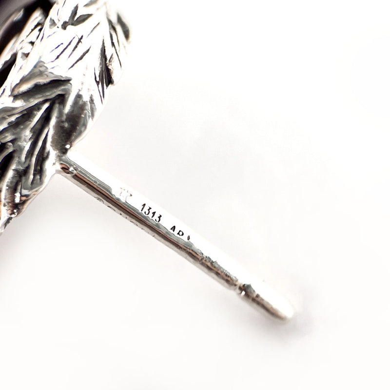 GUCCI earring 457109 J8400 0811 Interlocking G Silver925 Silver unisex Second hand