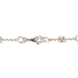 GUCCI Necklace Interlocking G Flower Chain Silver925 Silver Women Second hand