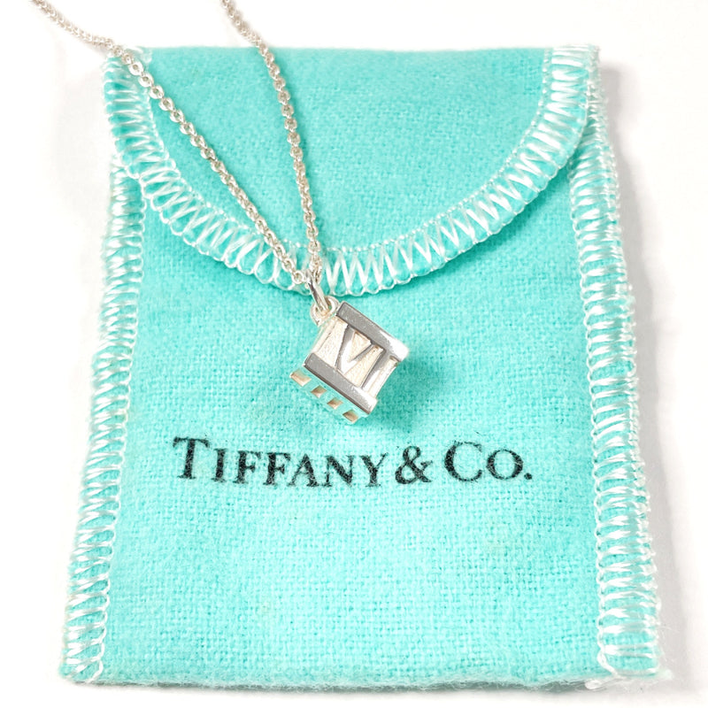 TIFFANY&Co. Necklace Atlas cube Silver925 Silver Women Second hand