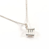 TIFFANY&Co. Necklace Atlas cube Silver925 Silver Women Second hand