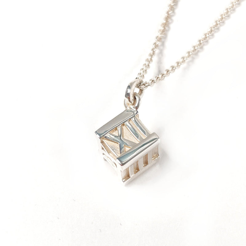 TIFFANY&Co. Necklace Atlas cube Silver925 Silver Women Second hand