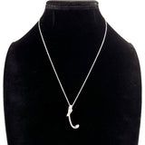 TIFFANY&Co. Necklace Letter T Initial Elsa Peretti Silver925 Silver Women Second hand