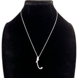 TIFFANY&Co. Necklace Letter T Initial Elsa Peretti Silver925 Silver Women Second hand