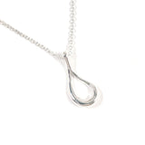 TIFFANY&Co. Necklace open teardrop Elsa Peretti Silver925 Silver Women Second hand