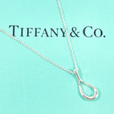 TIFFANY&Co. Necklace open teardrop Elsa Peretti Silver925 Silver Women Second hand