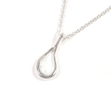 TIFFANY&Co. Necklace open teardrop Elsa Peretti Silver925 Silver Women Second hand