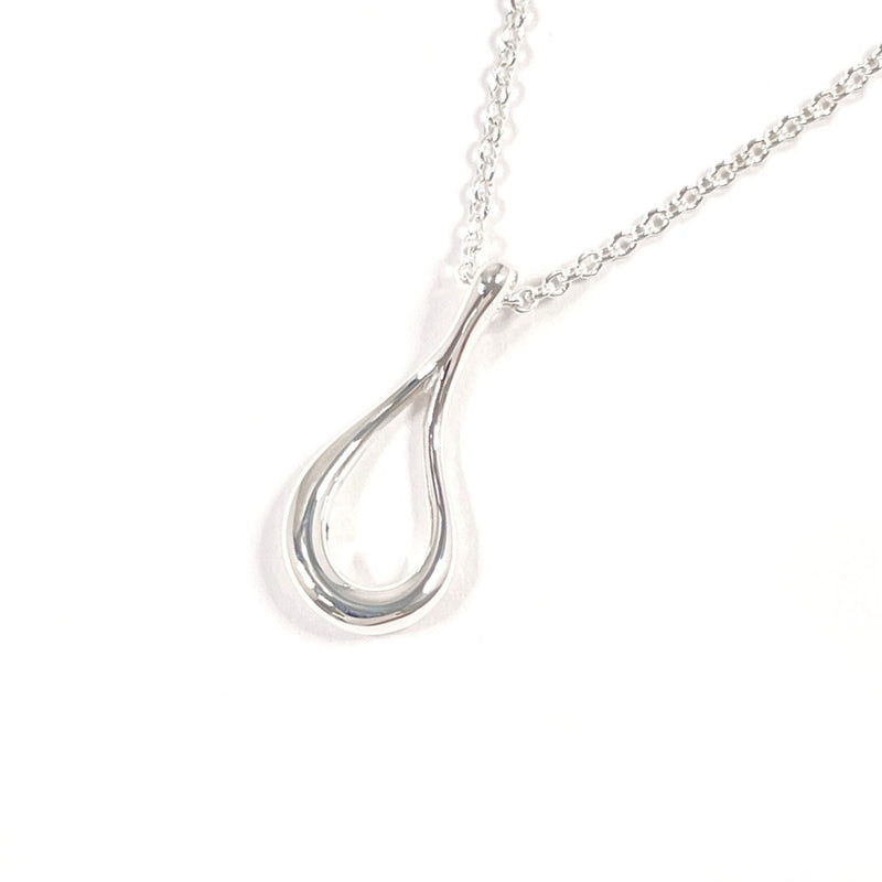TIFFANY&Co. Necklace open teardrop Elsa Peretti Silver925 Silver Women Second hand