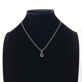 TIFFANY&Co. Necklace open teardrop Elsa Peretti Silver925 Silver Women Second hand