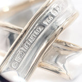TIFFANY&Co. Necklace ribbon Silver925/K18 yellow gold Silver Silver Women Second hand