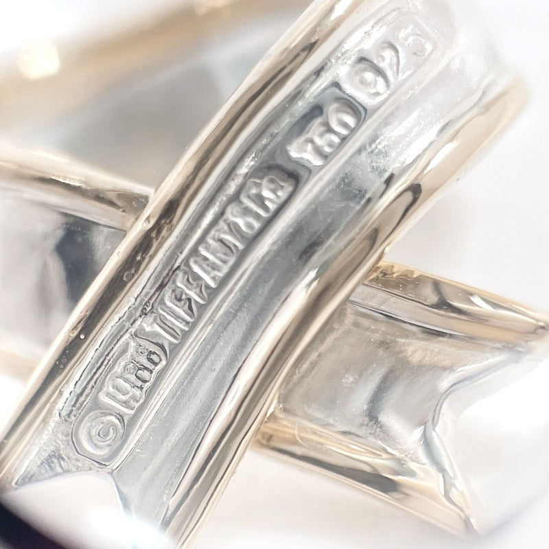 TIFFANY&Co. Necklace ribbon Silver925/K18 yellow gold Silver Silver Women Second hand