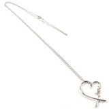 TIFFANY&Co. Necklace Rubbing Heart Love Paloma Picasso Silver925 Silver Women Second hand