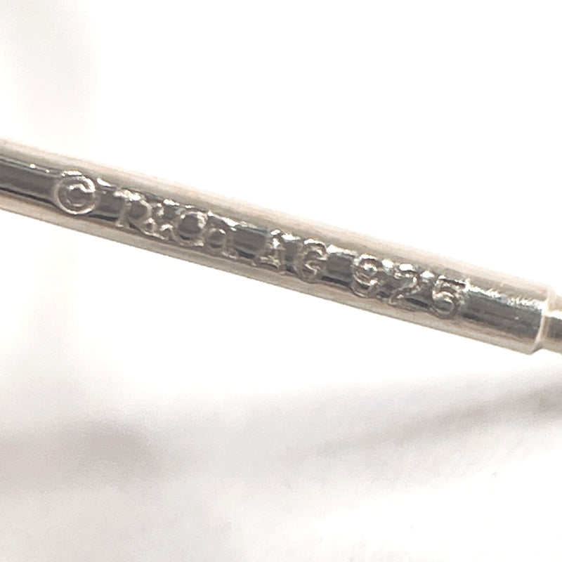 TIFFANY&Co. earring Bow ribbon Silver925 Silver Women Second hand