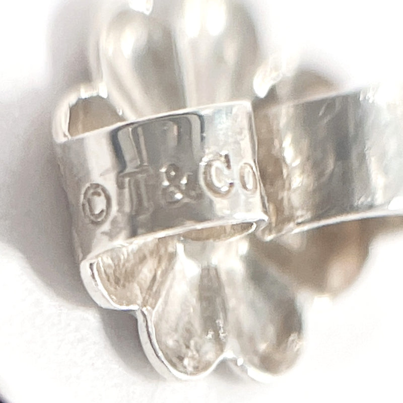 TIFFANY&Co. earring Bow ribbon Silver925 Silver Women Second hand