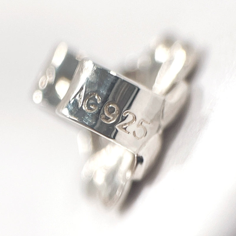 TIFFANY&Co. earring Bow ribbon Silver925 Silver Women Second hand