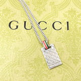 GUCCI Necklace Diamante Sherry line Silver925 Silver unisex Second hand