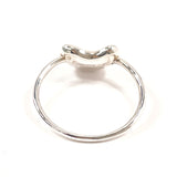 TIFFANY&Co. Ring Bean Elsa Peretti Sterling Silver #US 5 1/4 Silver Women Second hand