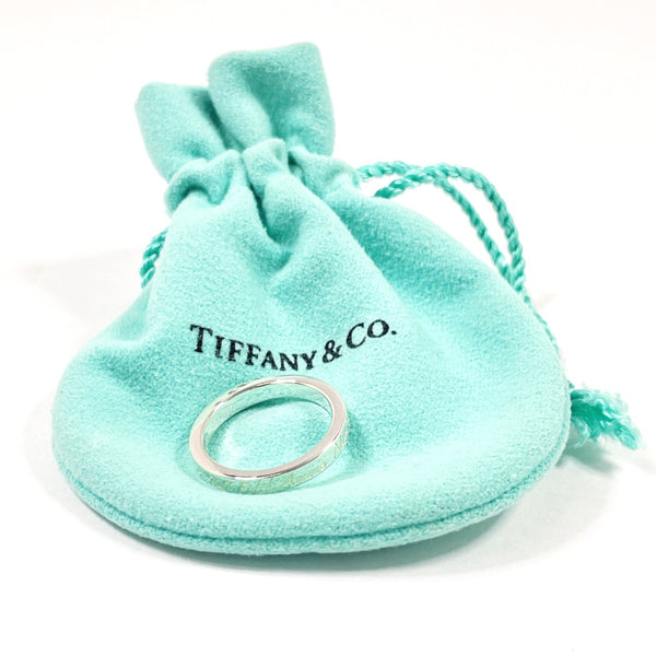 TIFFANY&Co. Ring Notes Narrow New York Silver925 #US 4 3/4 Silver Women Second hand