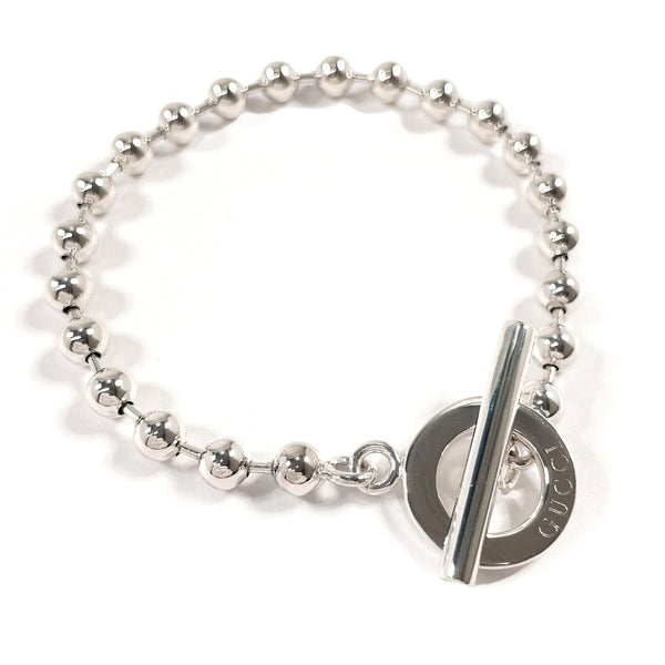 GUCCI bracelet Ball chain Silver925 Silver unisex Second hand