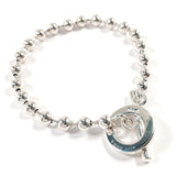 GUCCI bracelet Ball chain Silver925 Silver unisex Second hand