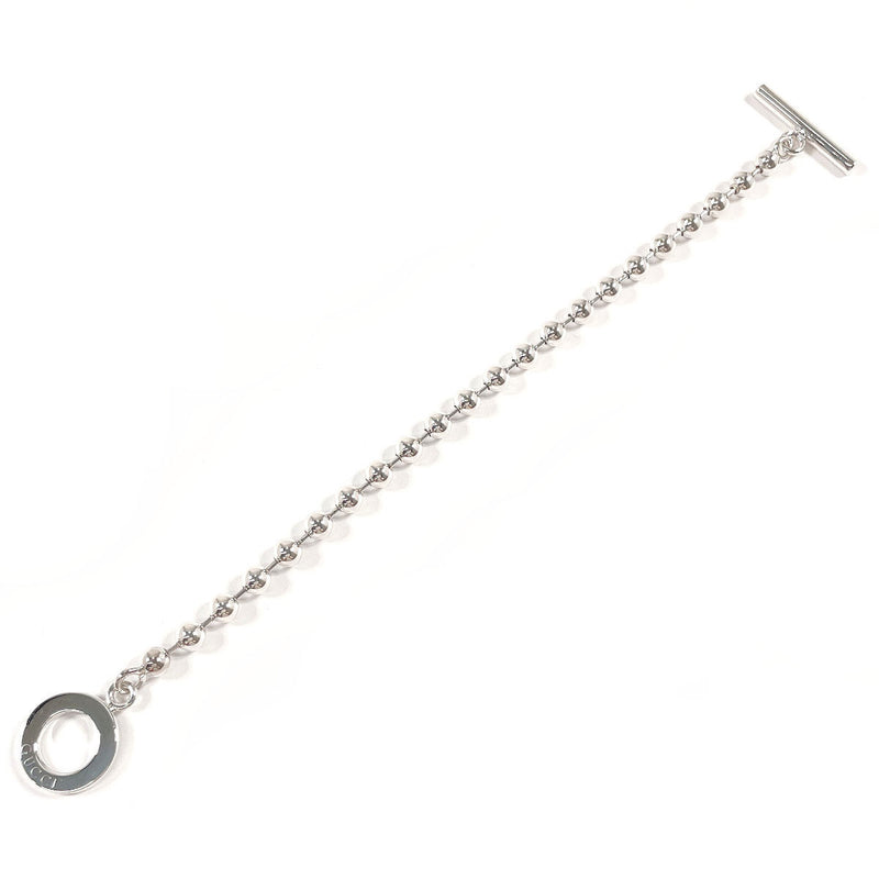 GUCCI bracelet Ball chain Silver925 Silver unisex Second hand