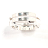 GUCCI Ring Knot infinity Sterling Silver 925 US Size 4.75 vintage Women