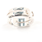 GUCCI Ring Knot infinity Sterling Silver 925 US Size 4.75 vintage Women