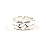 GUCCI Ring Knot infinity Silver925 #US 4 3/4 Silver Women Second hand