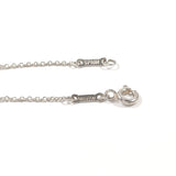 TIFFANY&Co. Necklace Letter K Initial Elsa Peretti Silver925 Silver Women Second hand