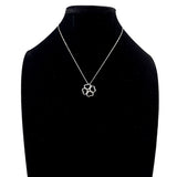 TIFFANY&Co. Necklace Heart clover Silver925 Silver Women Second hand