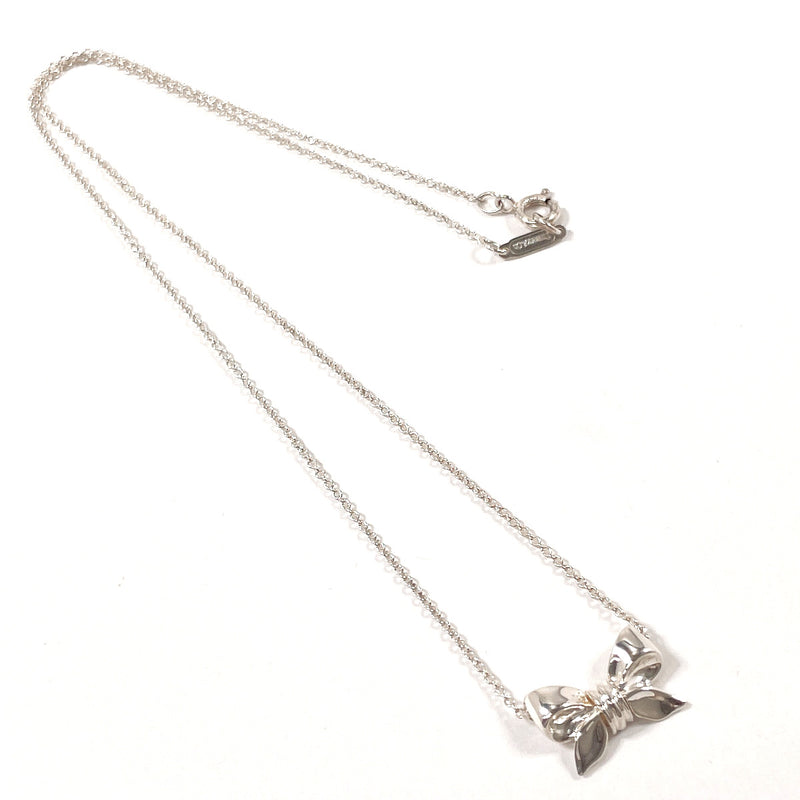 TIFFANY&Co. Necklace ribbon Silver925 Silver Women Second hand