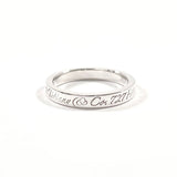 TIFFANY&Co. Ring Notes Narrow New York Silver925 #US 5 1/4 Silver Women Second hand