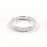 TIFFANY&Co. Ring Notes Narrow New York Silver925 #US 5 1/4 Silver Women Second hand